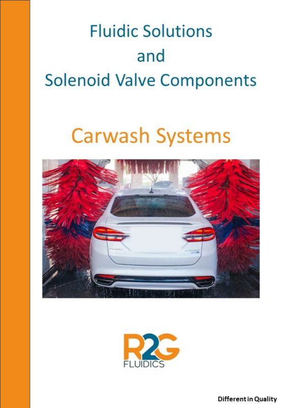 Carwash solenoid valves